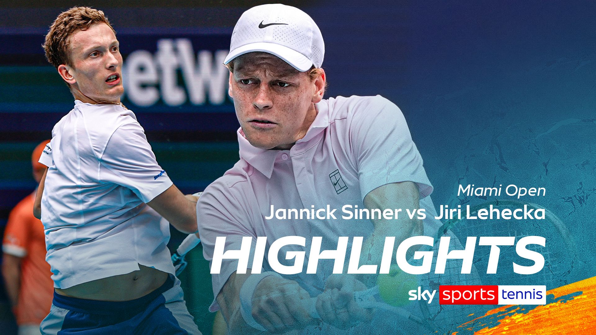 Sinner vs Lehecka  | Miami Open Final highlights