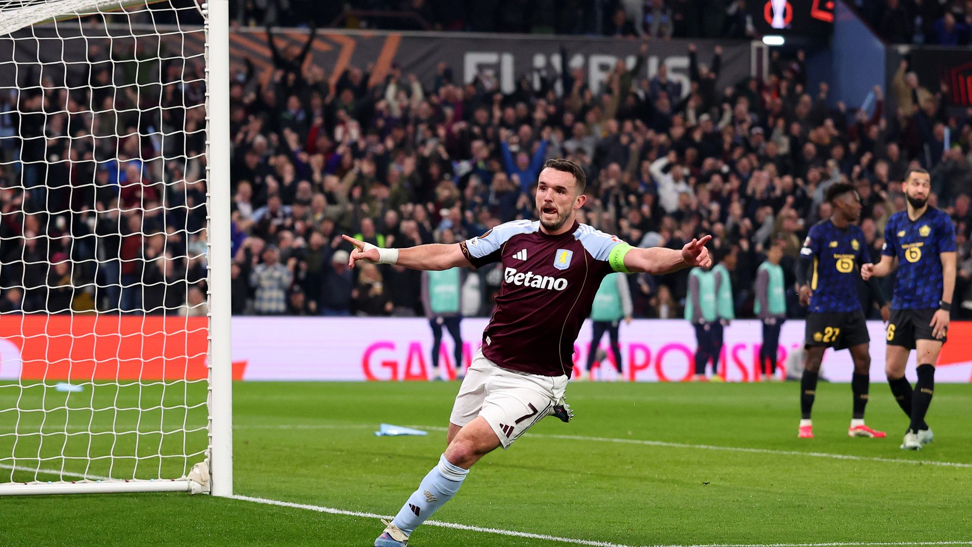 Villa see off Lille in routine win to book quarter-final spot