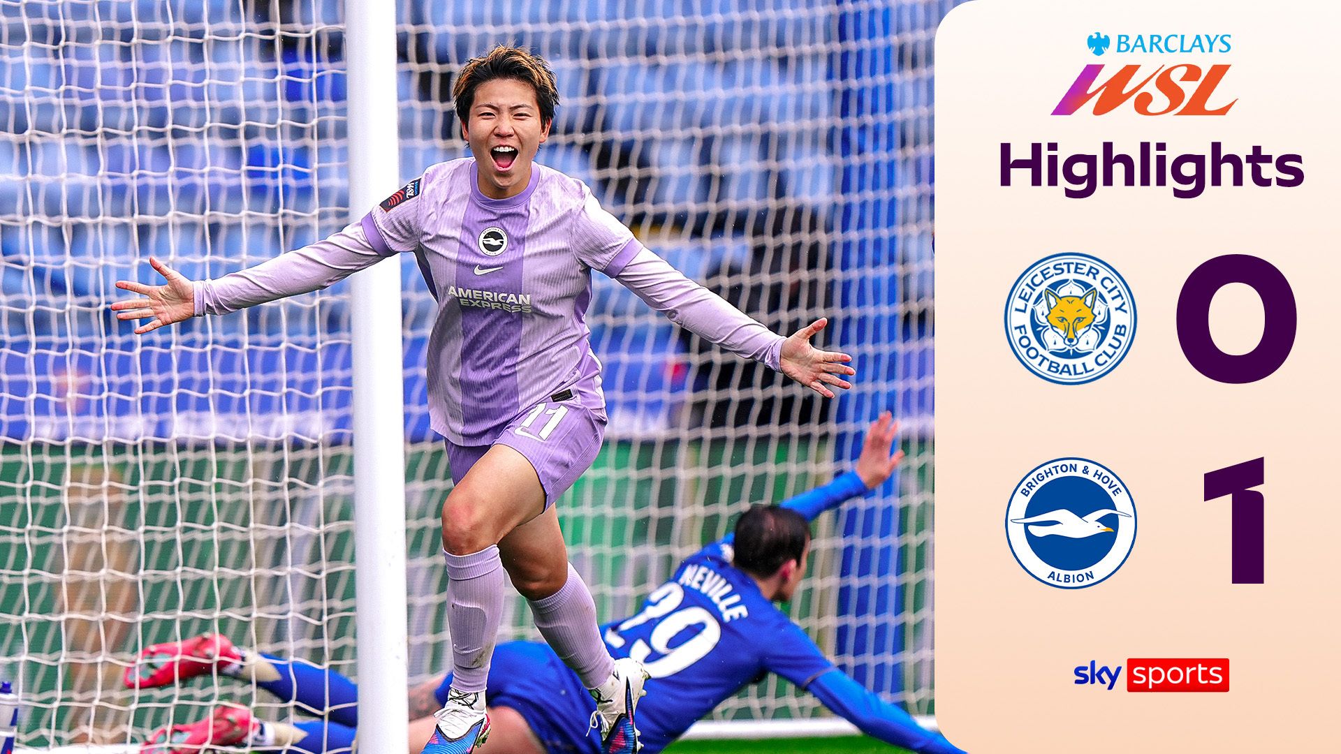 Brighton battle past Leicester at King Power