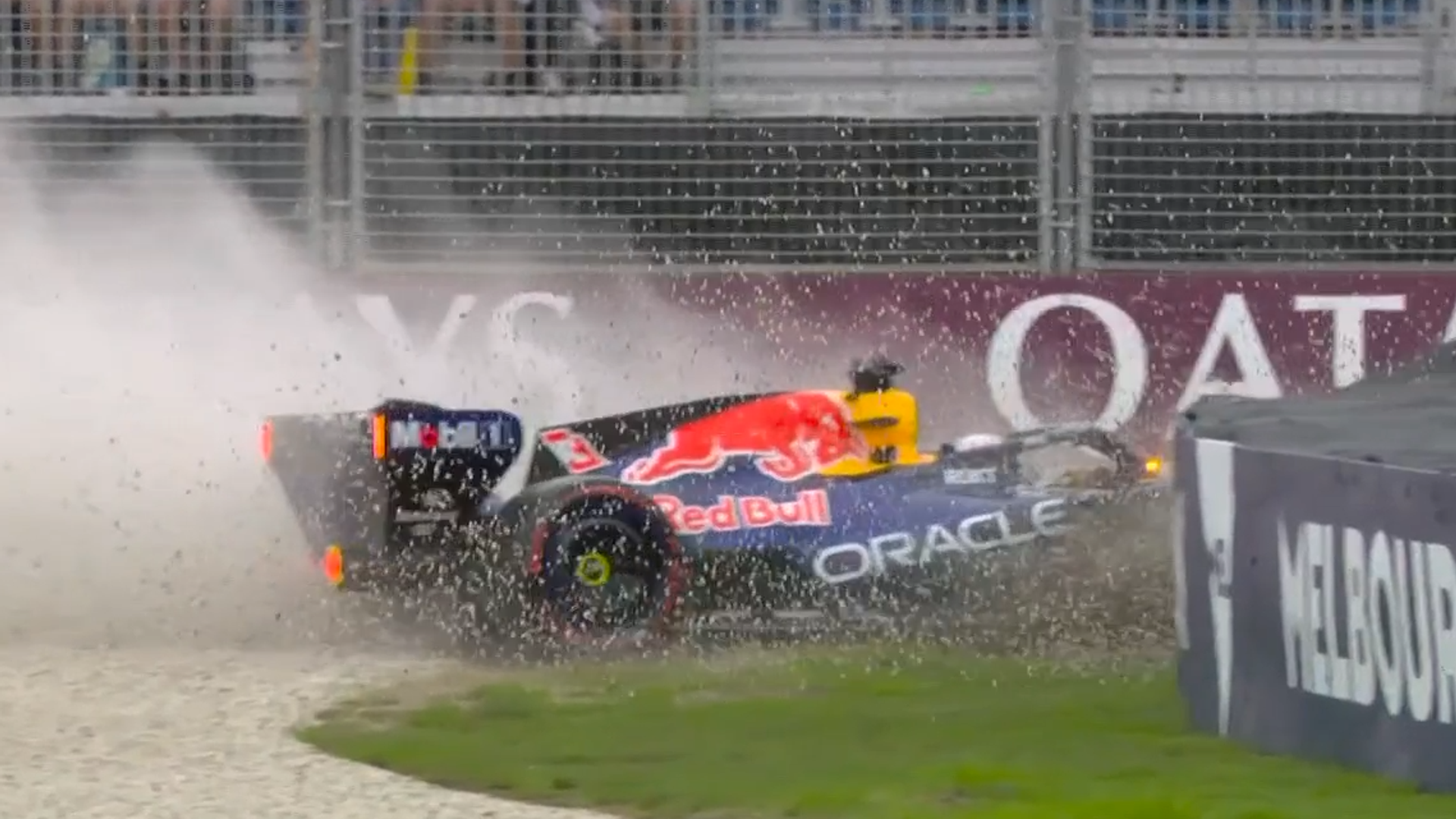 Australian GP: Verstappen crashes out in dramatic start to qualifying LIVE!
