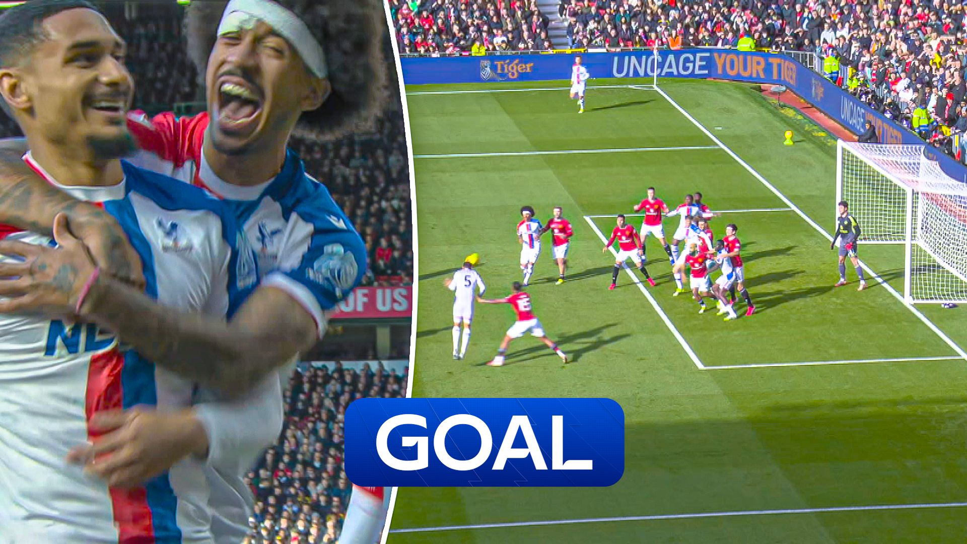 Superb Lacroix header STUNS Man Utd in opening FOUR minutes!