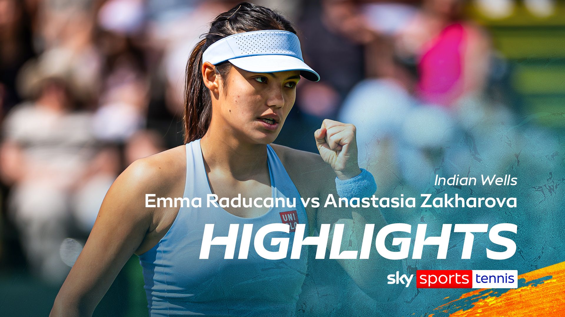 Raducanu flies through to third round in dominant display at Indian Wells