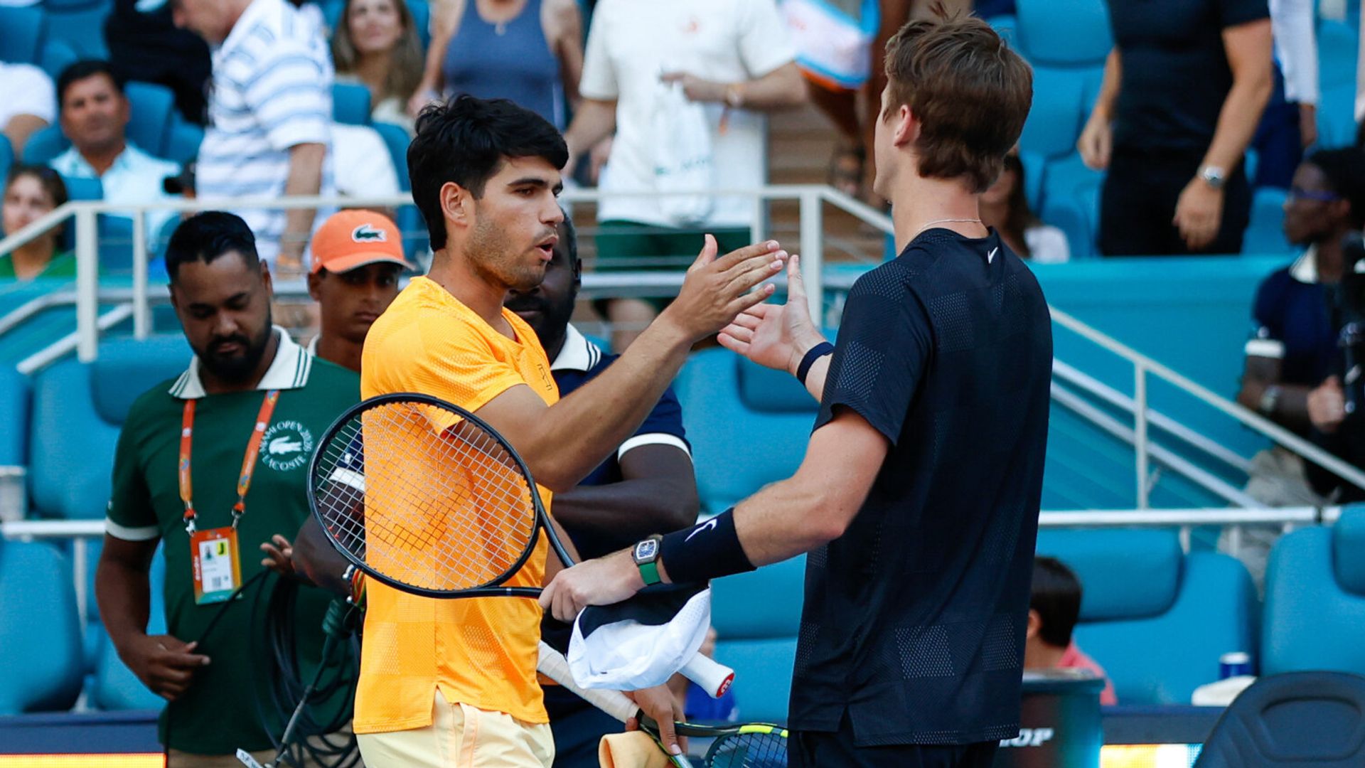 Alcaraz stunned by Korda at Miami Open