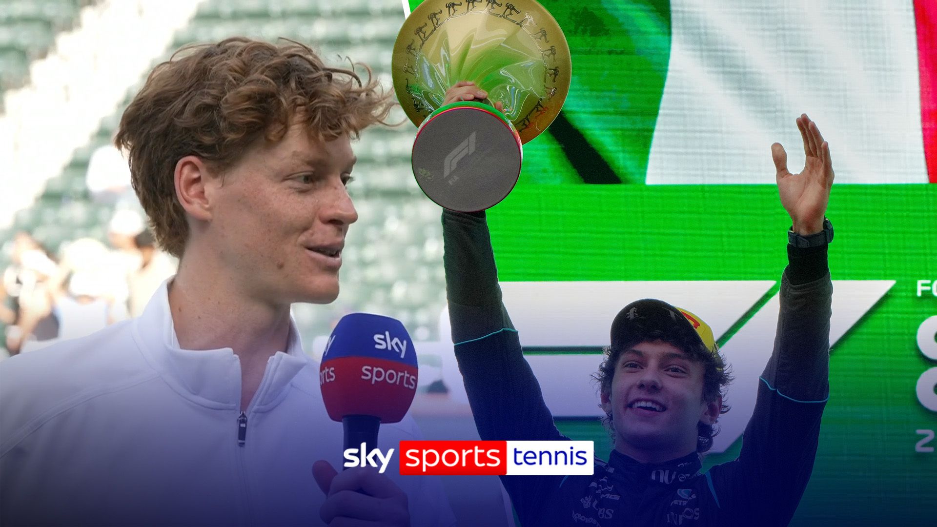 'It's huge for Italy' | Sinner pays tribute to Kimi Antonelli's win in Shanghai 