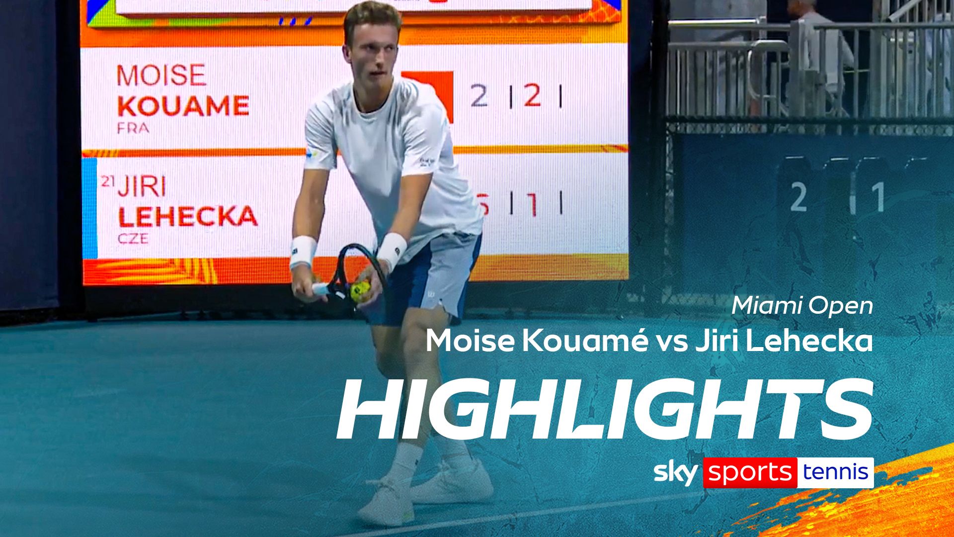 Kouamé’s fairytale run is ended in second round by Lehecka in Miami