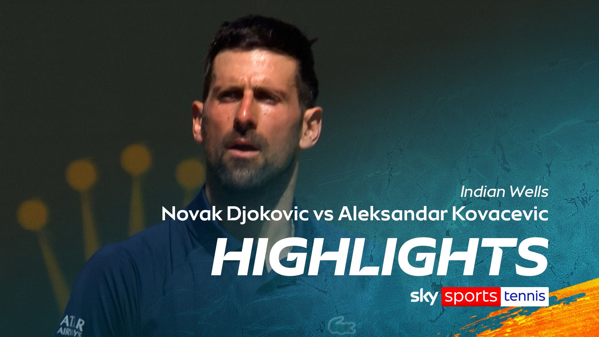 Djokovic overcomes tough battle against Kovacevic
