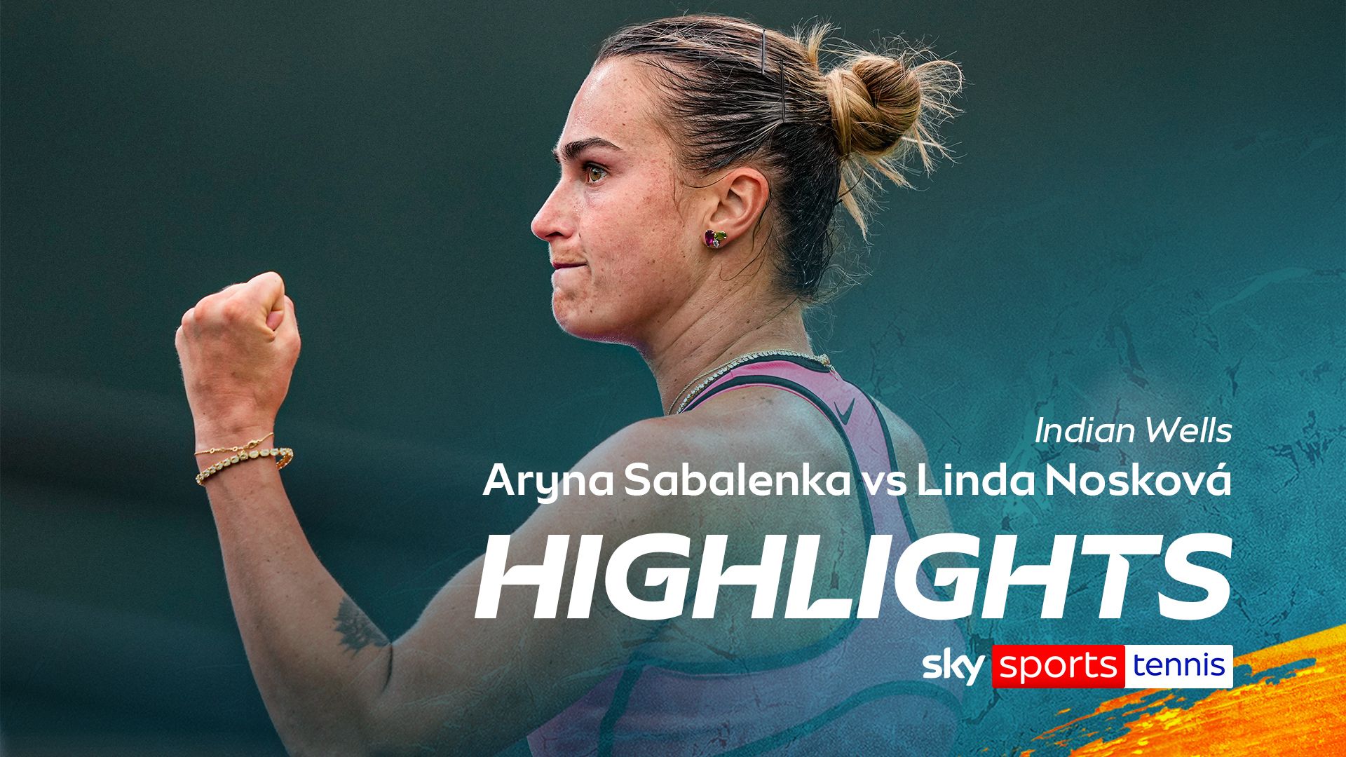 Sabalenka defeats Noskova to reach third Indian Wells final in four years