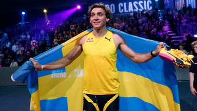 Duplantis set a new world record at his own event in Sweden