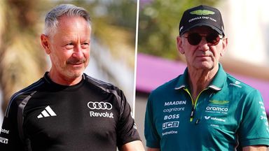 Jonathan Wheatley and Adrian Newey