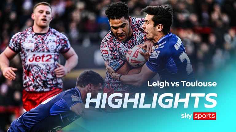 Highlights of the Super League game between Leigh Leopards and Toulouse Olympique