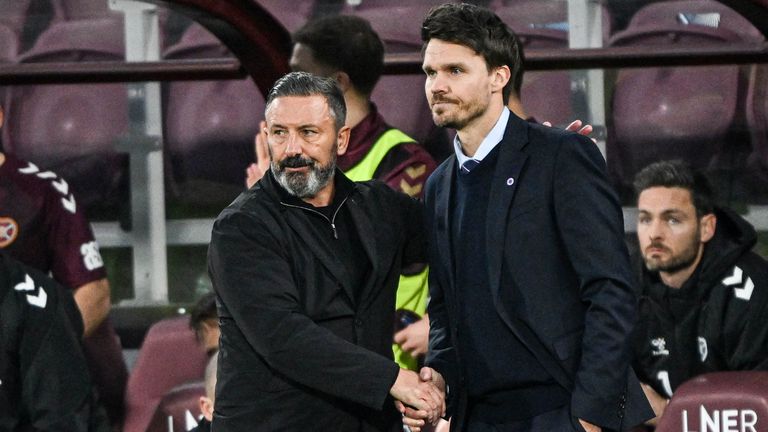 Derek McInnes led Hearts to second place in his first season at Tynecastle, as they missed out on the league title on the final day