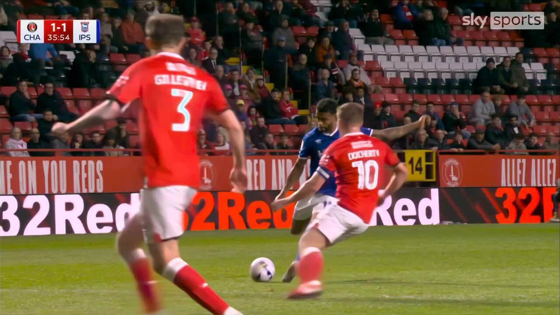 Furlong's 'beautifully placed' strike levels for Ipswich!