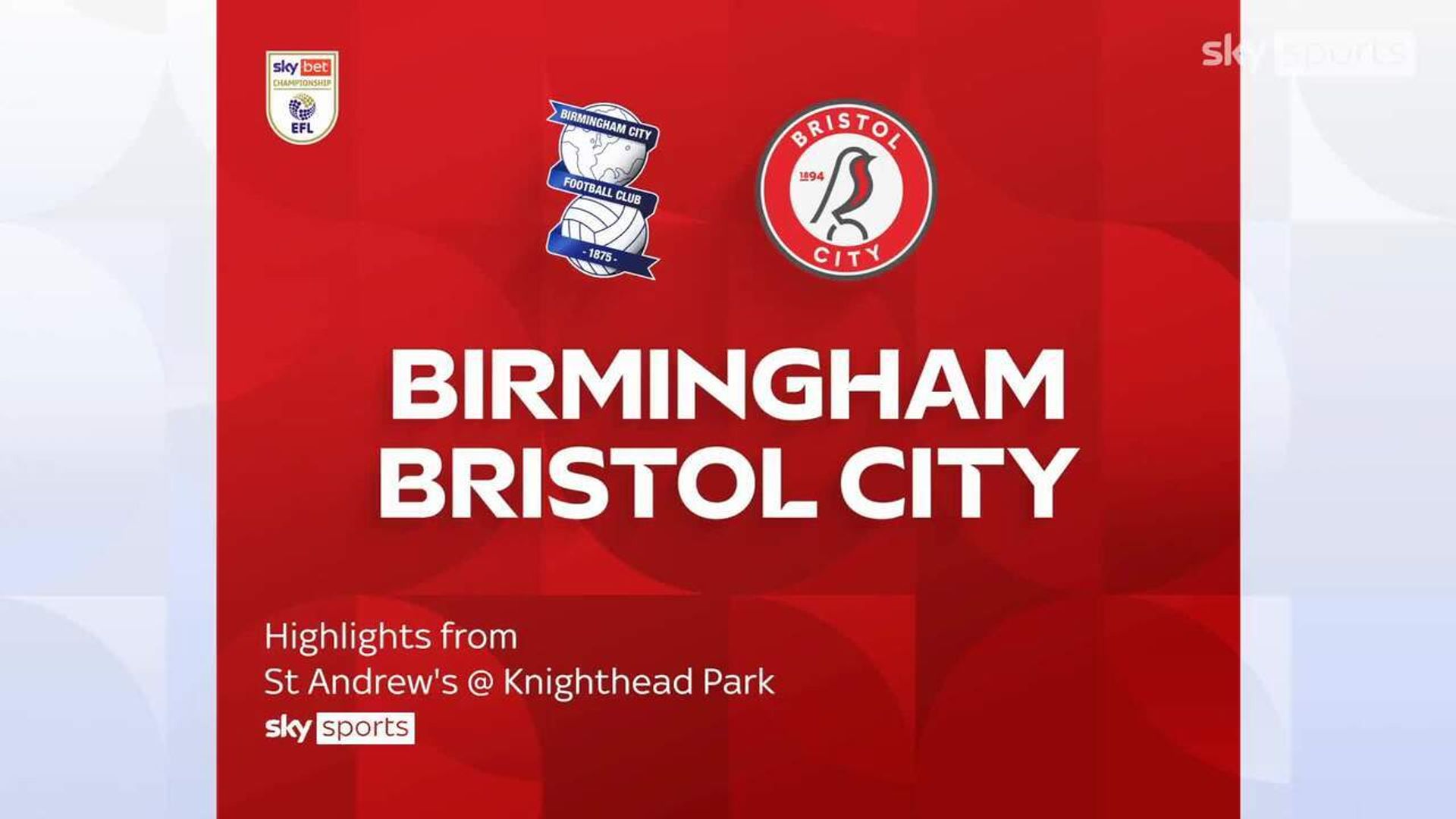 Birmingham 2-1 Bristol City