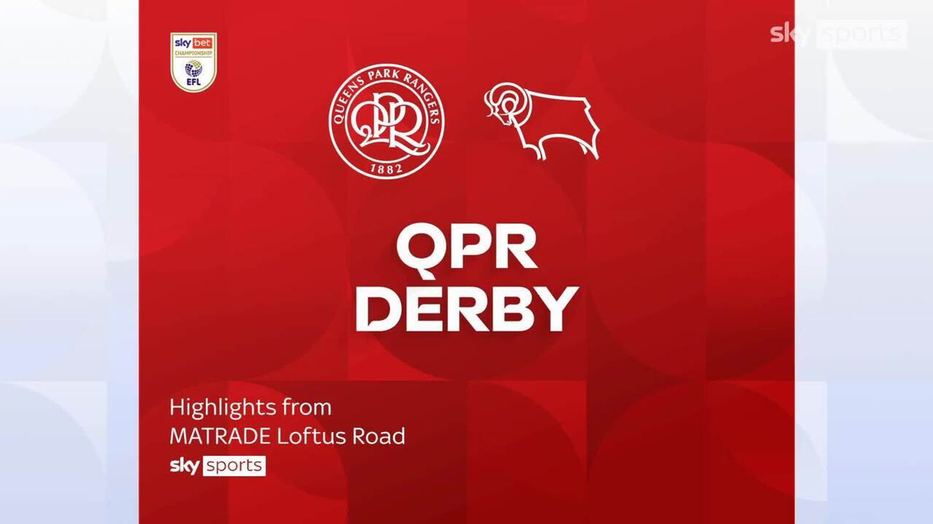 QPR 2-3 Derby