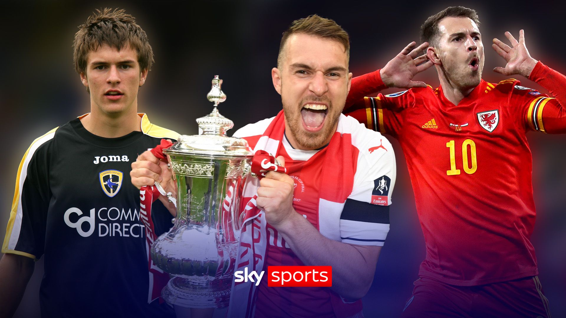 From wonderkid to Cup winner and Welsh legend... Ramsey's career timeline! 
