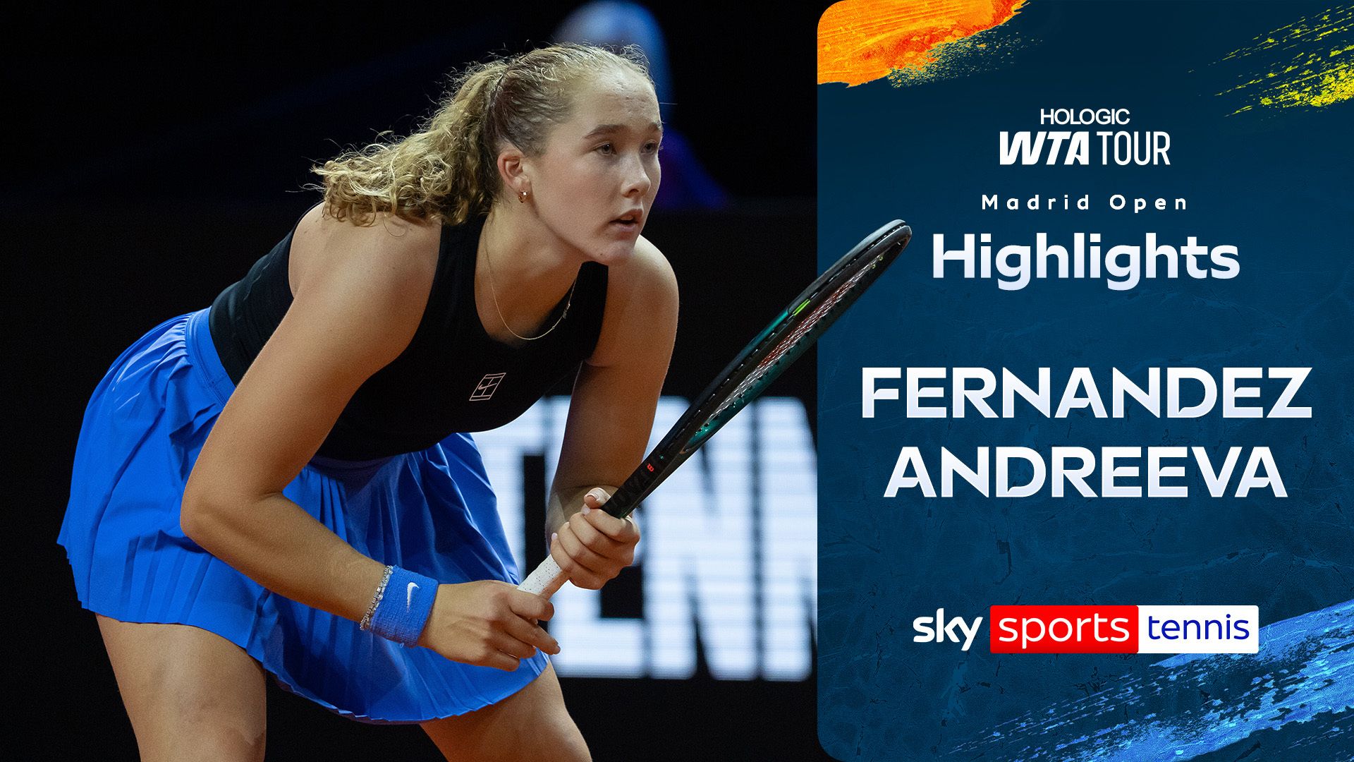 Andreeva beats Fernandez in Madrid Open thriller