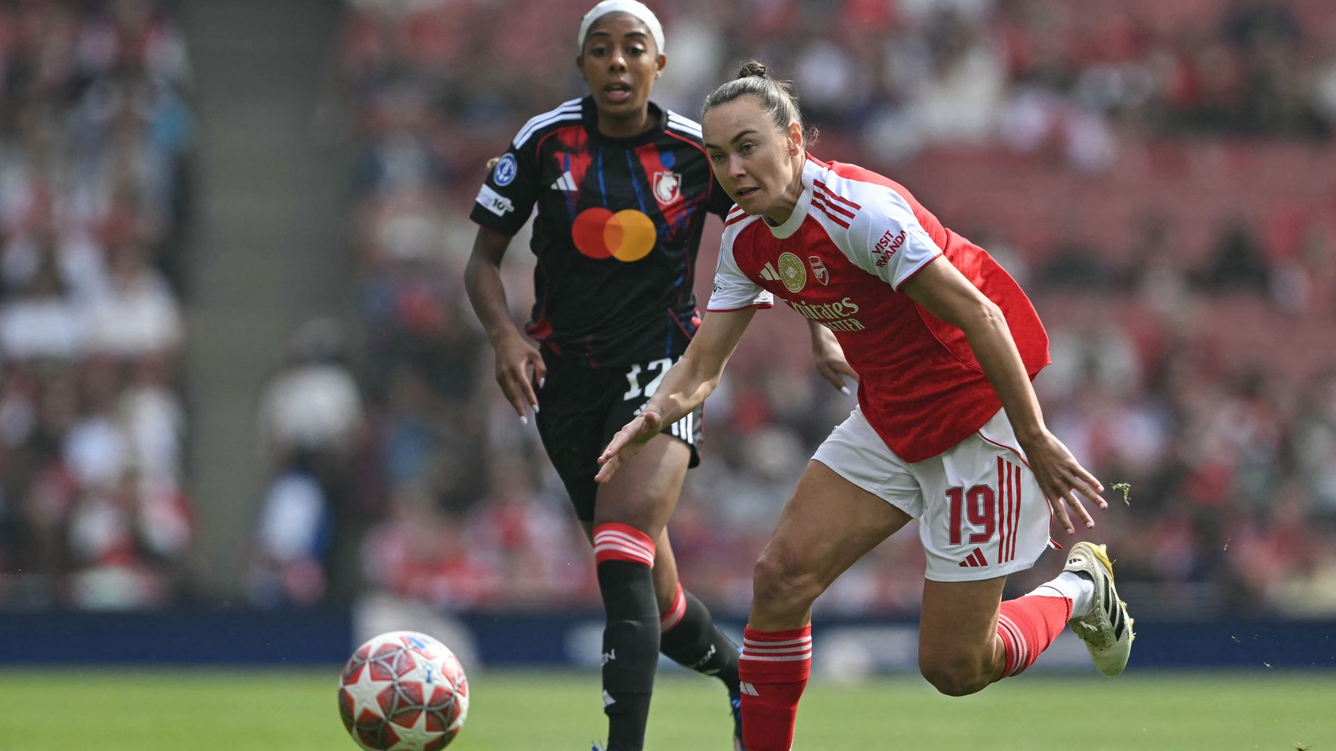 WCL semi-finals: Arsenal make bright start vs Lyon LIVE! 