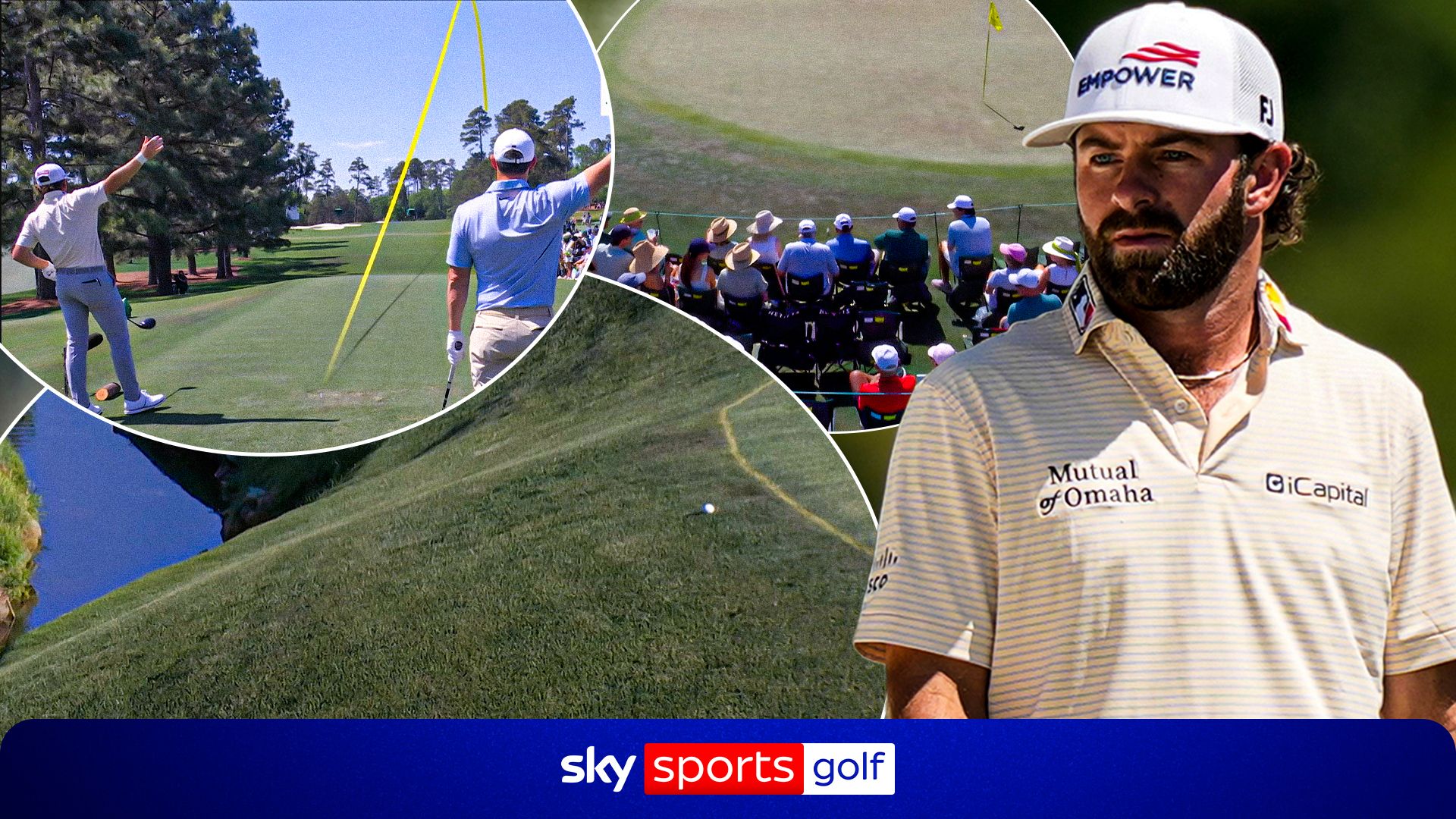 'He's got another one!' |  All of Cameron Young's lucky breaks at Augusta