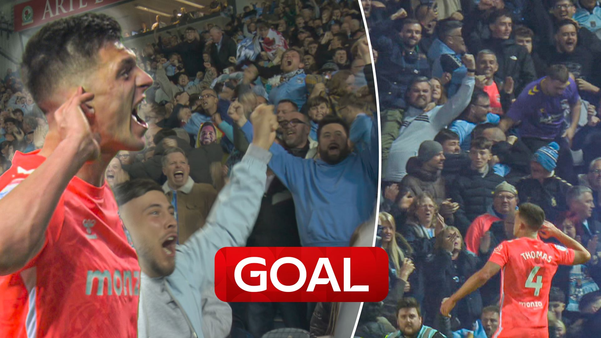 Absolute SCENES! Wild celebs as Coventry equalise to seal Premier League promotion!