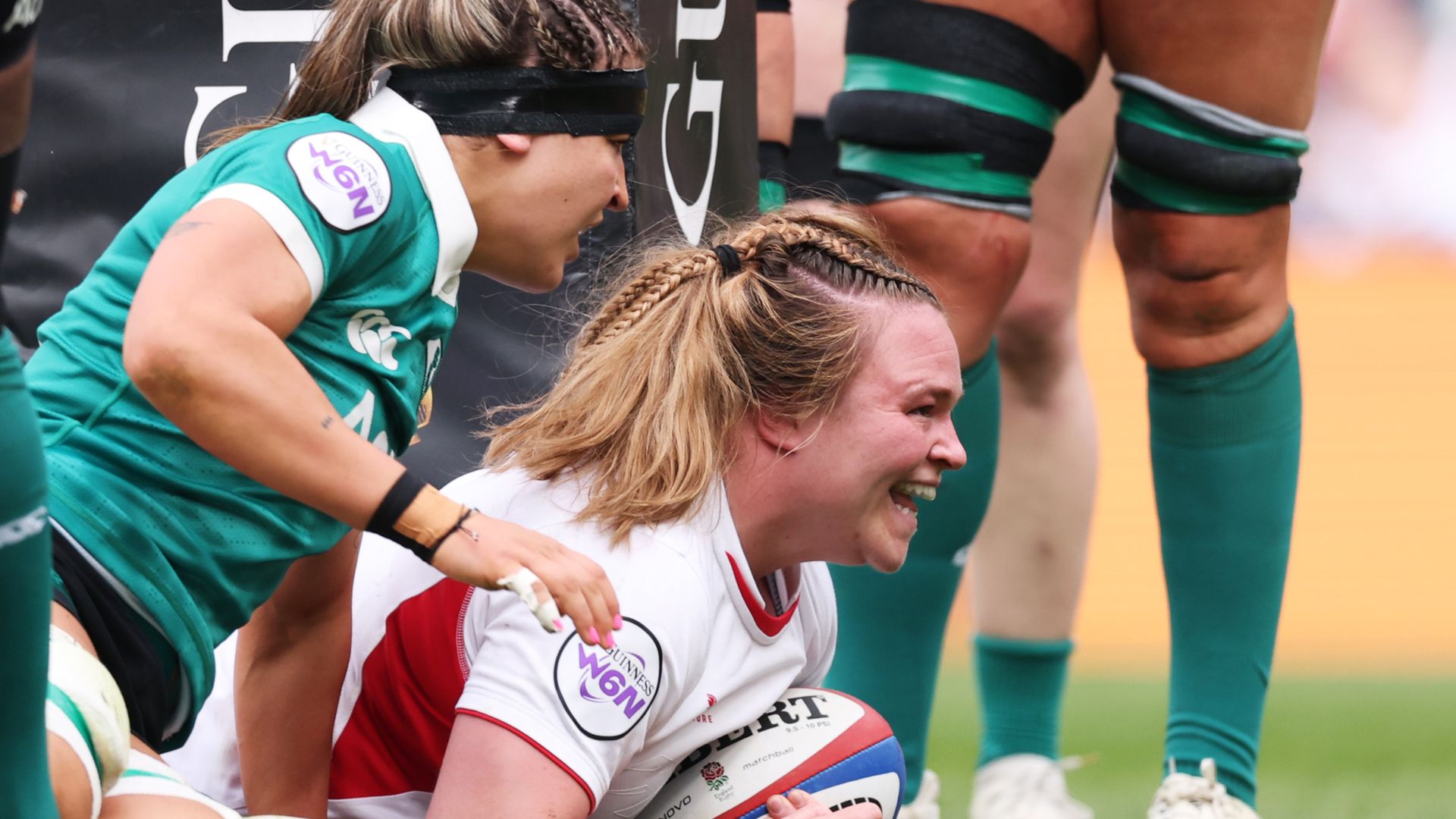 England beat Ireland in front of record Women's Six Nations crowd