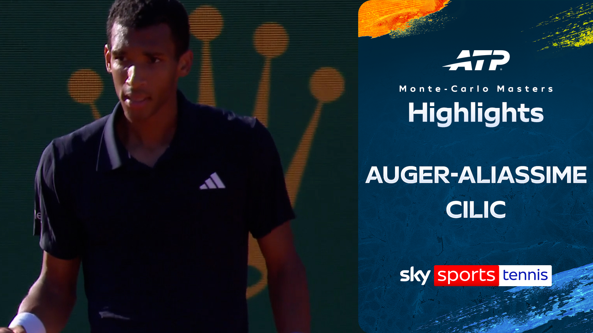 Auger-Aliassime advances to third round at Monte-Carlo