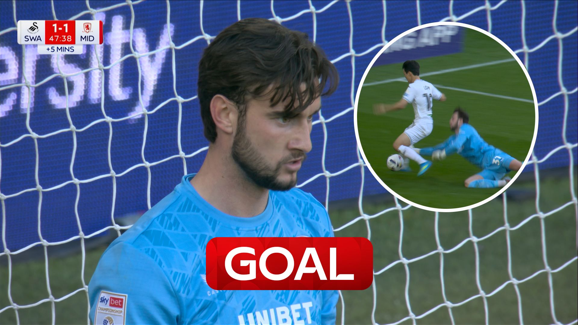 'What is he doing?!' | Boro give away SECOND penalty, Vipotnik slots it home