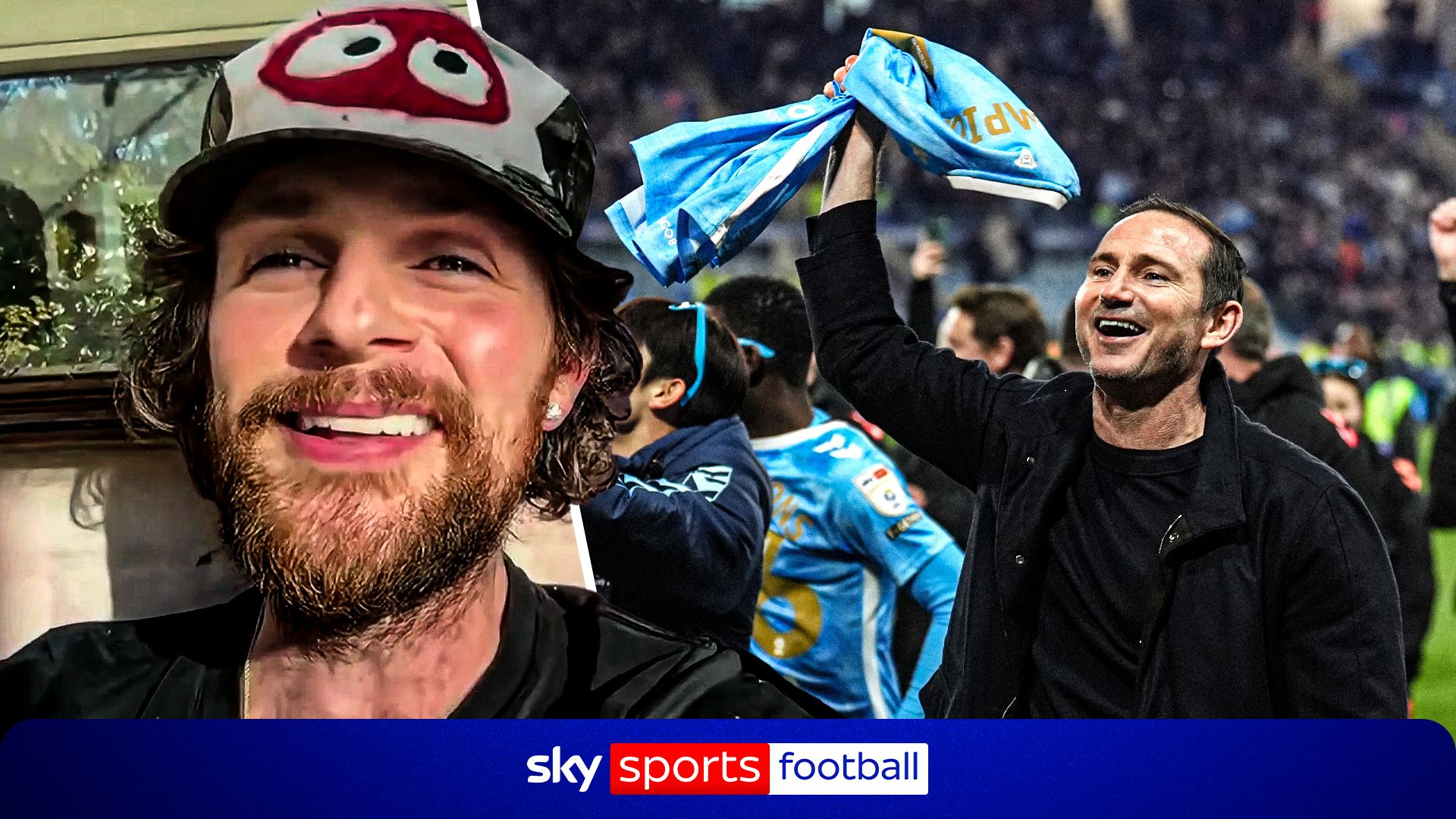 'He was screaming, 'WE DID IT!'' | Coventry fan Grennan gets special Lampard call