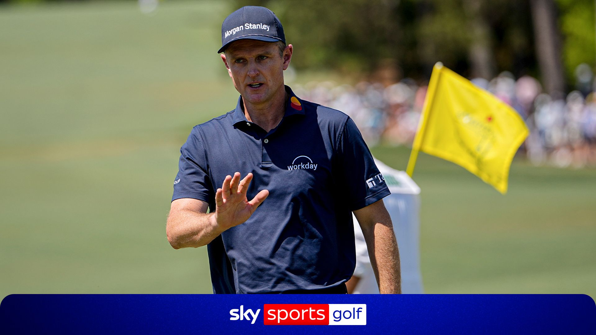 Rose kicks off final round with brilliant chip-in birdie