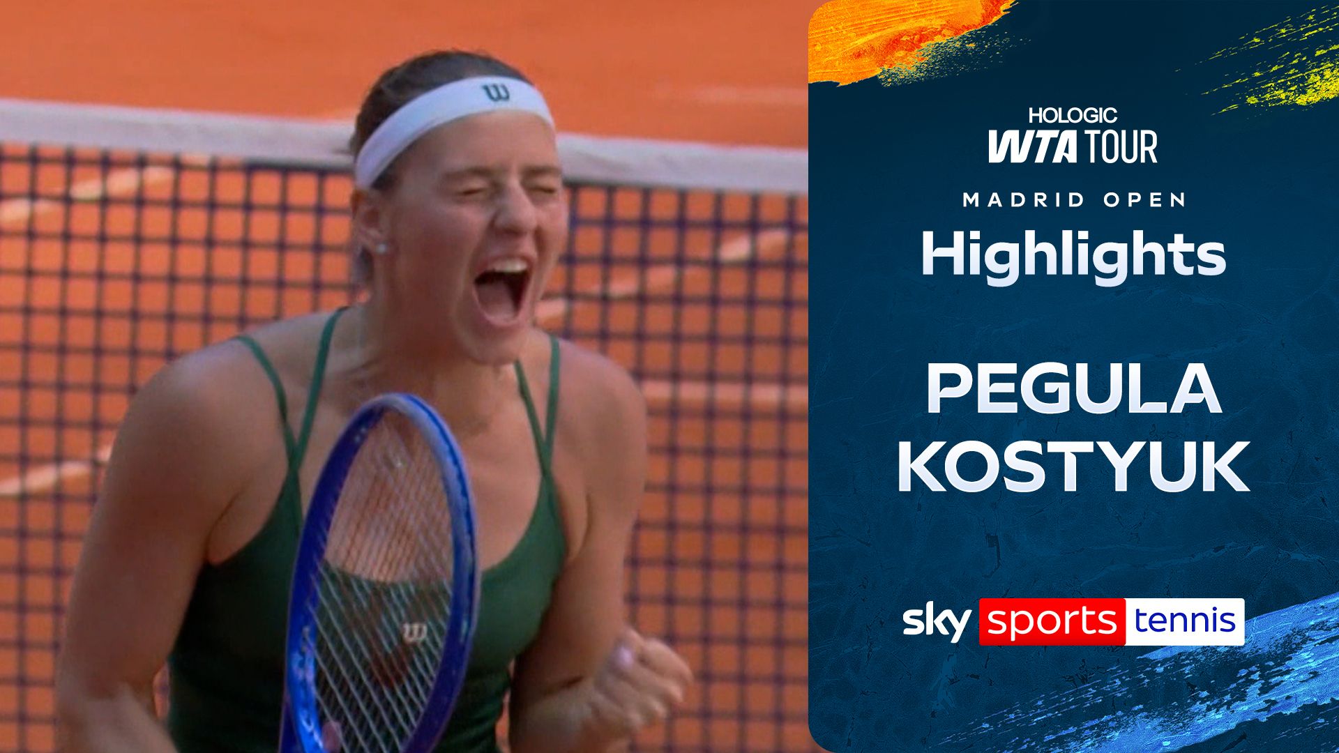 Kostyuk powers past Pegula 