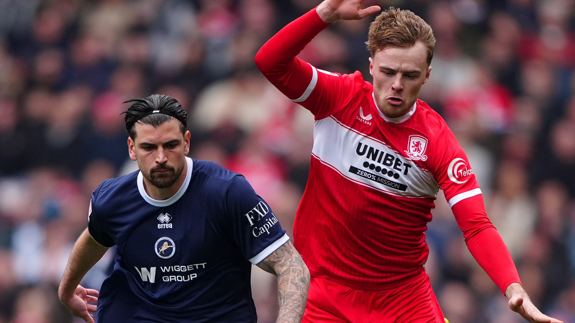 Against his old club! Coburn levels for Millwall at Boro on Sky LIVE!