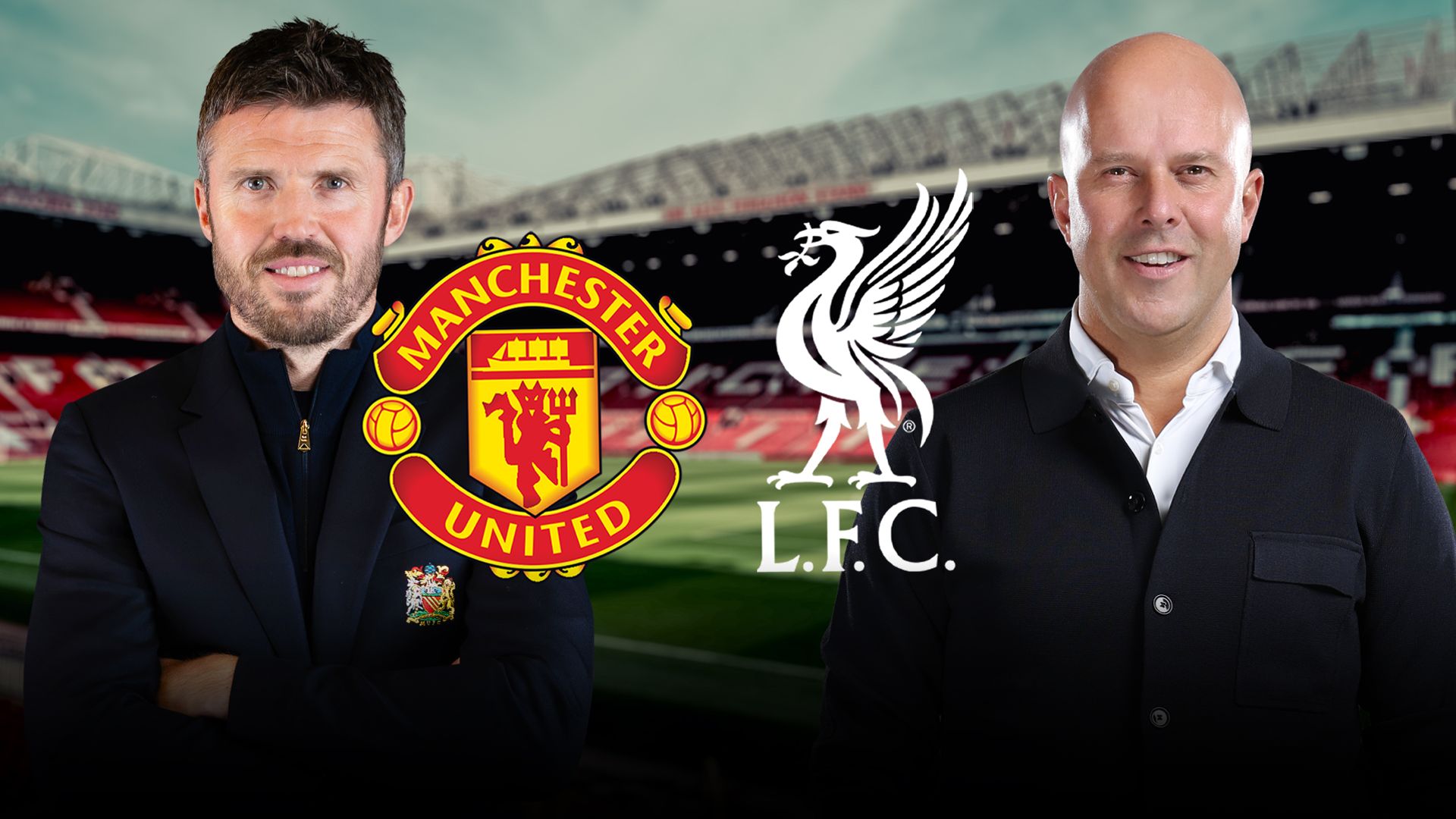Neville: Man Utd-Liverpool huge for Carrick and Slot, neither can afford to lose