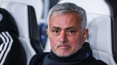 Image of Jose Mourinho Head Coach of SL Benfica looks on during UEFA Champions League 2025/26 League Phase - Matchday 7 football match between Juventus FC and SL Benfica at Allianz Stadium in Turin Photo by: Carabelli/picture-alliance/dpa/AP Images