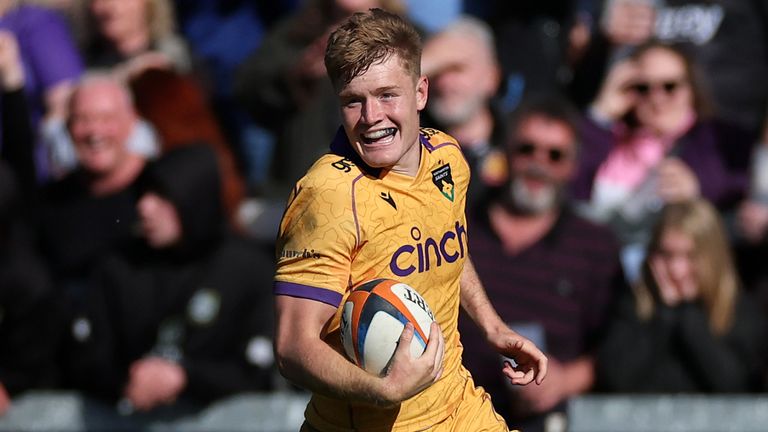 Fin Smith's last-minute try saw Northampton Saints claim a dramatic victory over Exeter Chiefs on Saturday 
