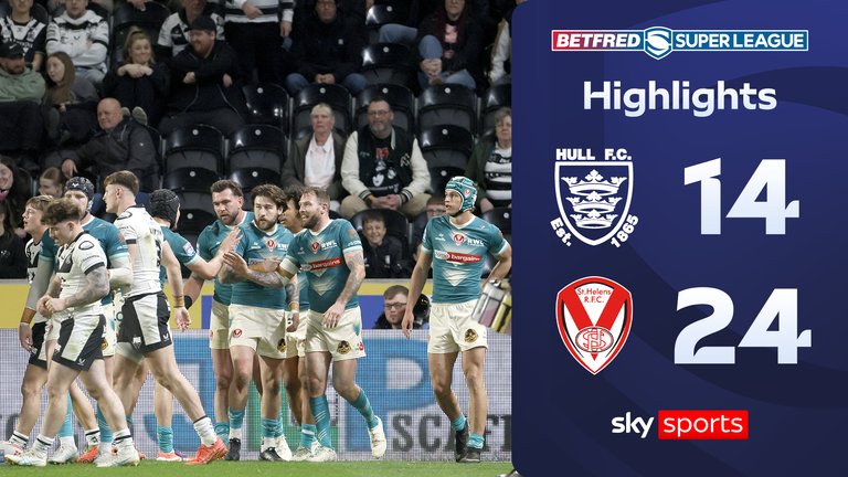 Hull FC 14-24 St Helens: Outgoing Hull boss John Cartwright admits to being ‘blubbering mess’ before Super League loss to Saints