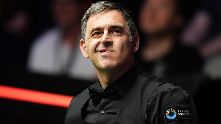 Ronnie O'Sullivan emerged with a 7-2 lead after the opening session of his first-round match against China’s He Guoqiang