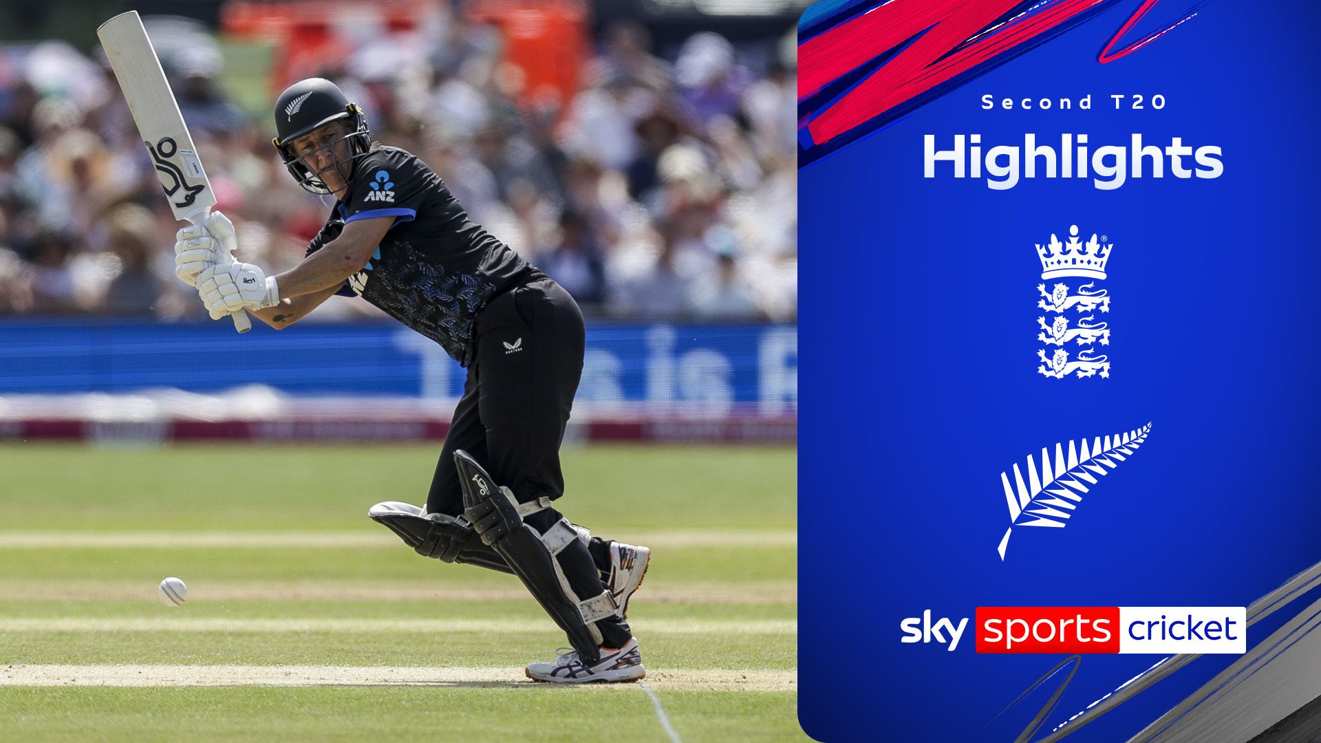 Highlights: New Zealand recover from 11-4 to post 170-5 against England