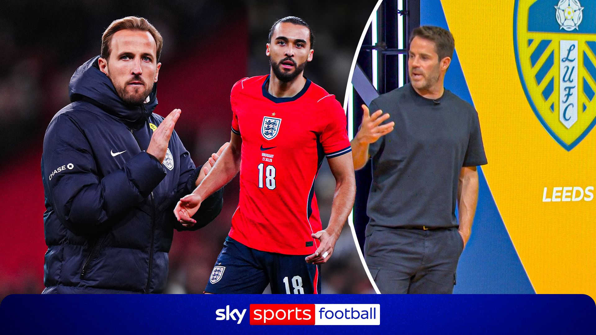 Who will be England's back-up forward? Redknapp: 'It's a straight fight' between Calvert-Lewin and Watkins
