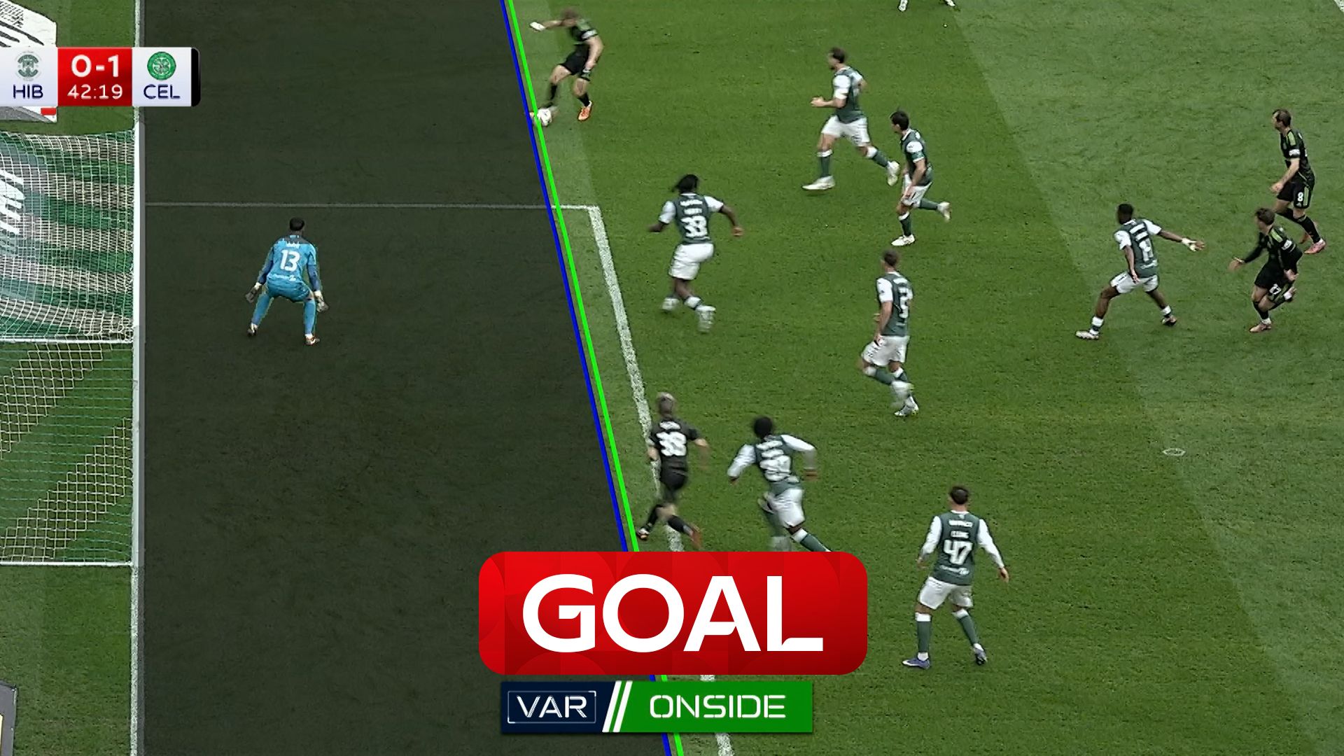 Maeda gives Celtic lead after VAR check