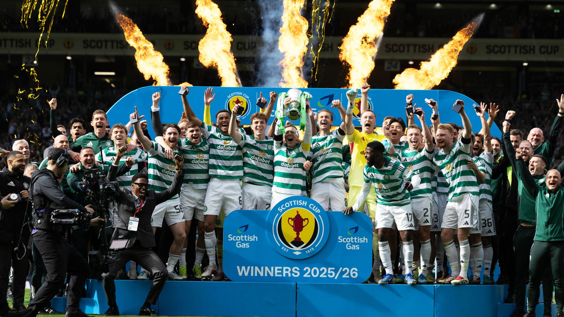 Celtic win Scottish Cup as O'Neill leads them to domestic double
