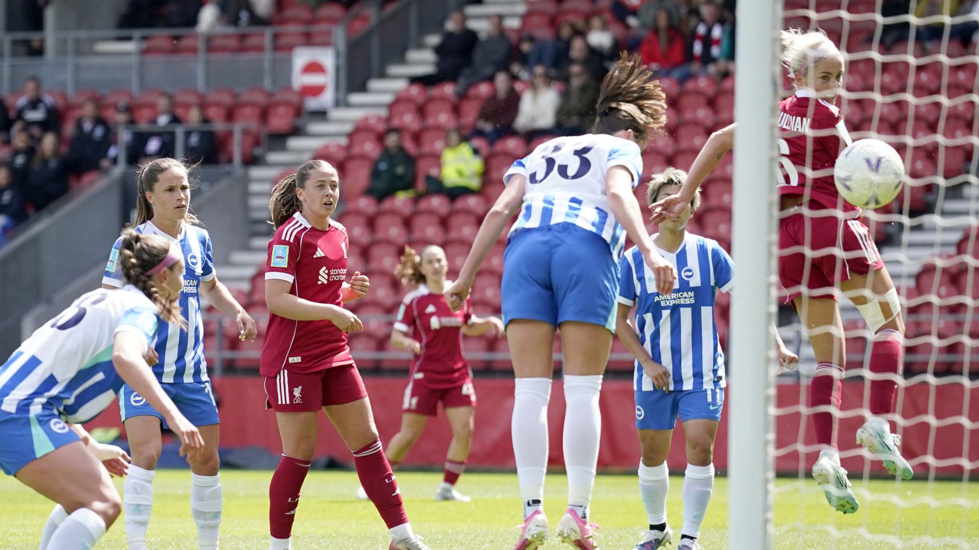 Women's FA Cup: Brighton vs Liverpool - Latest score