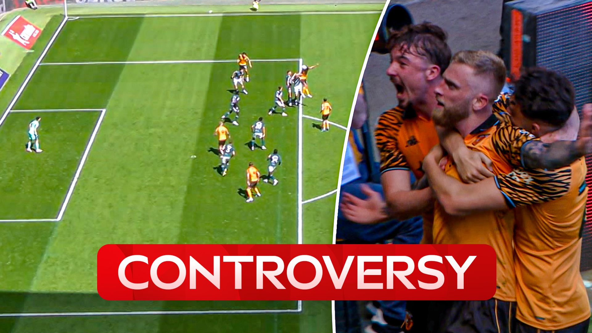 McBurnie puts Hull City into top six - but was he offside?