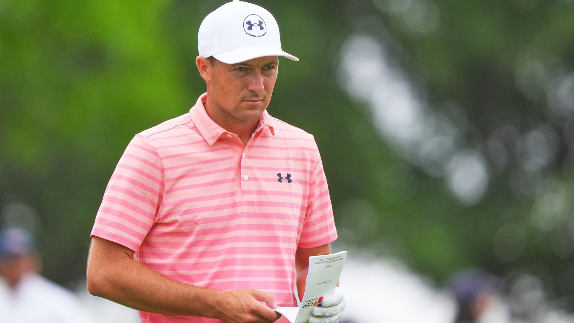 Spieth shoots nine birdies but trails Kim at CJ Cup Byron Nelson