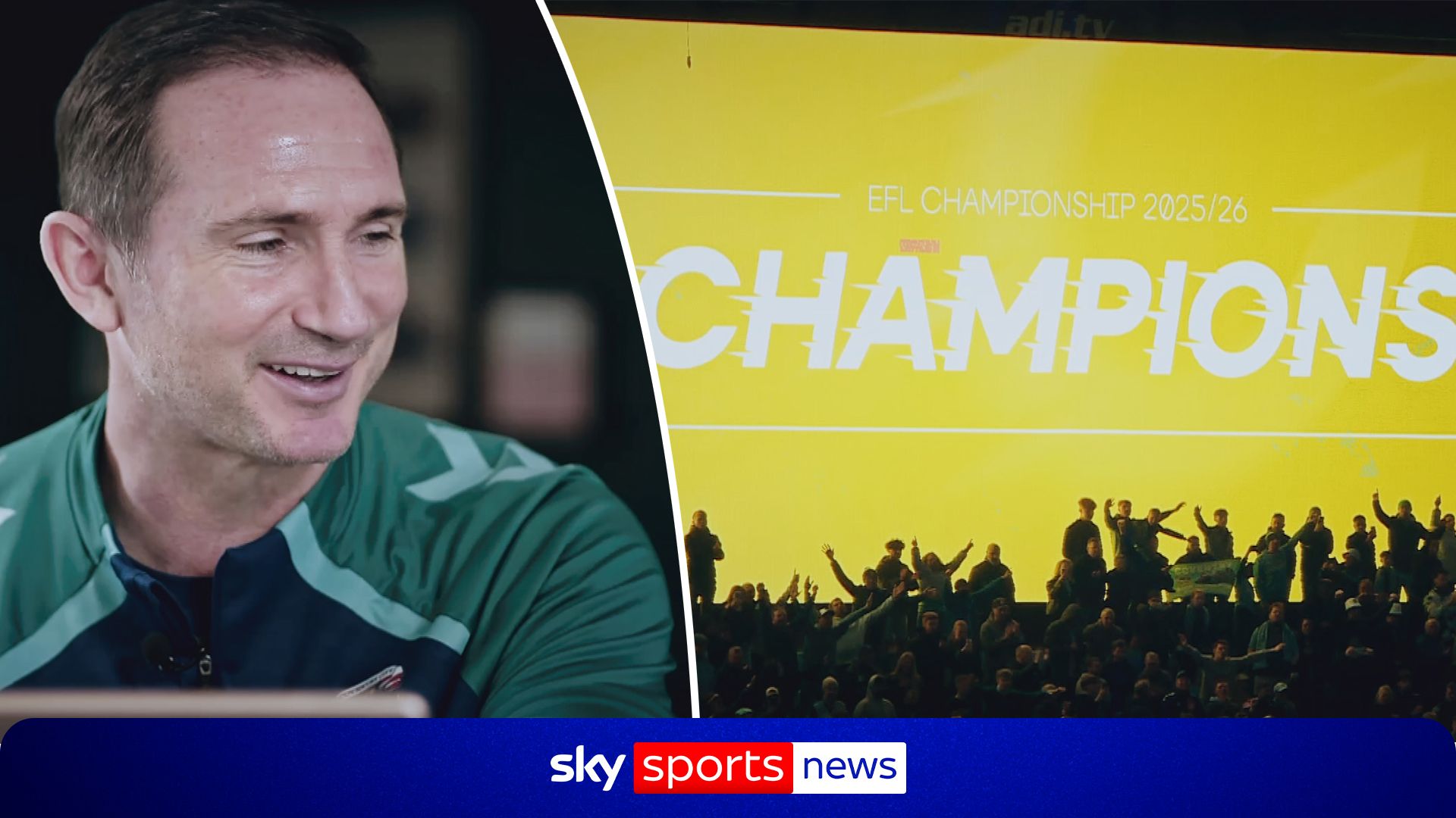 'Incredible moment' | Lampard looks back on Coventry promotion and title-winning match