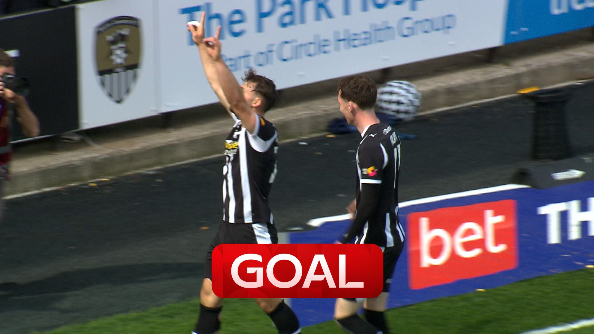 'Lift off for Notts County' | Tsaroulla fires Notts County ahead!