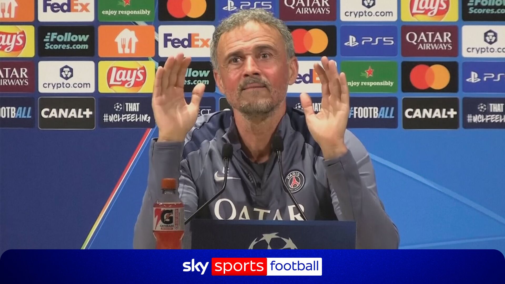 'Best in Europe defensively' | Enrique full of praise for Arsenal