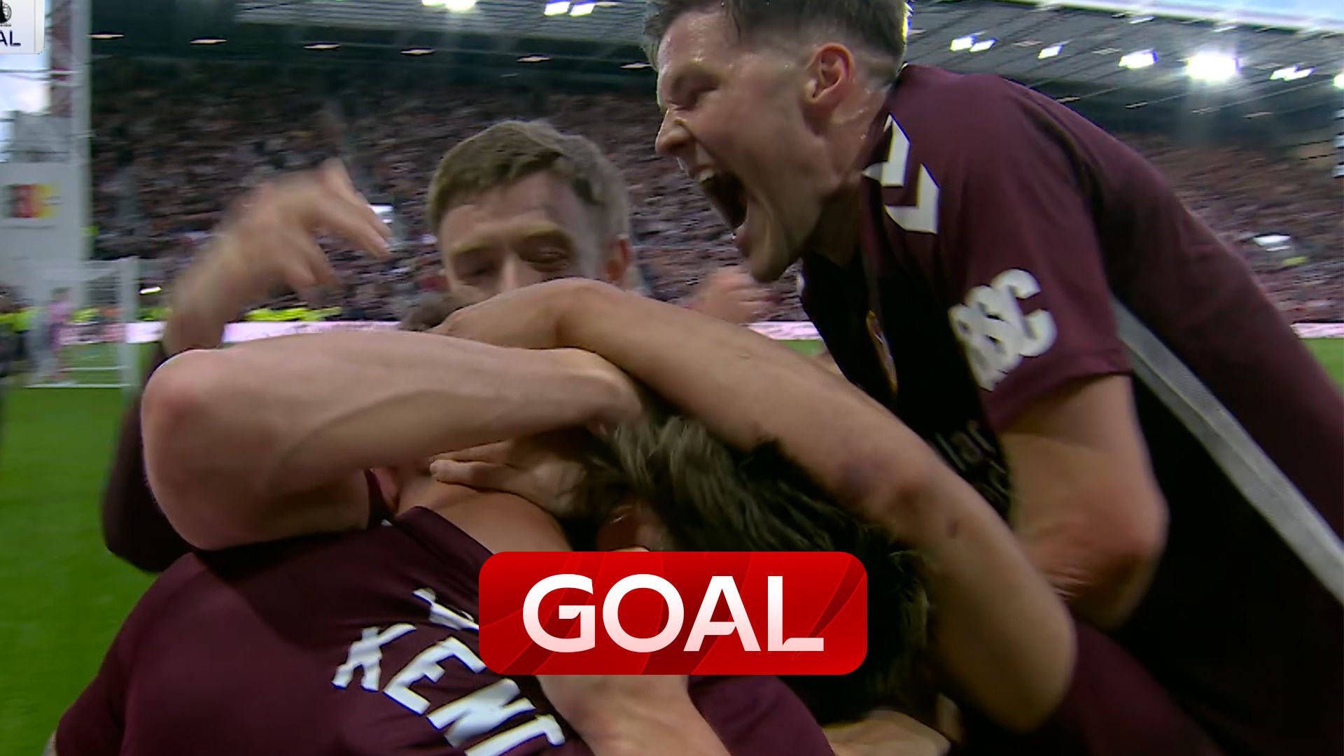 'That's enough to win the title!' | Kent puts Hearts in the lead