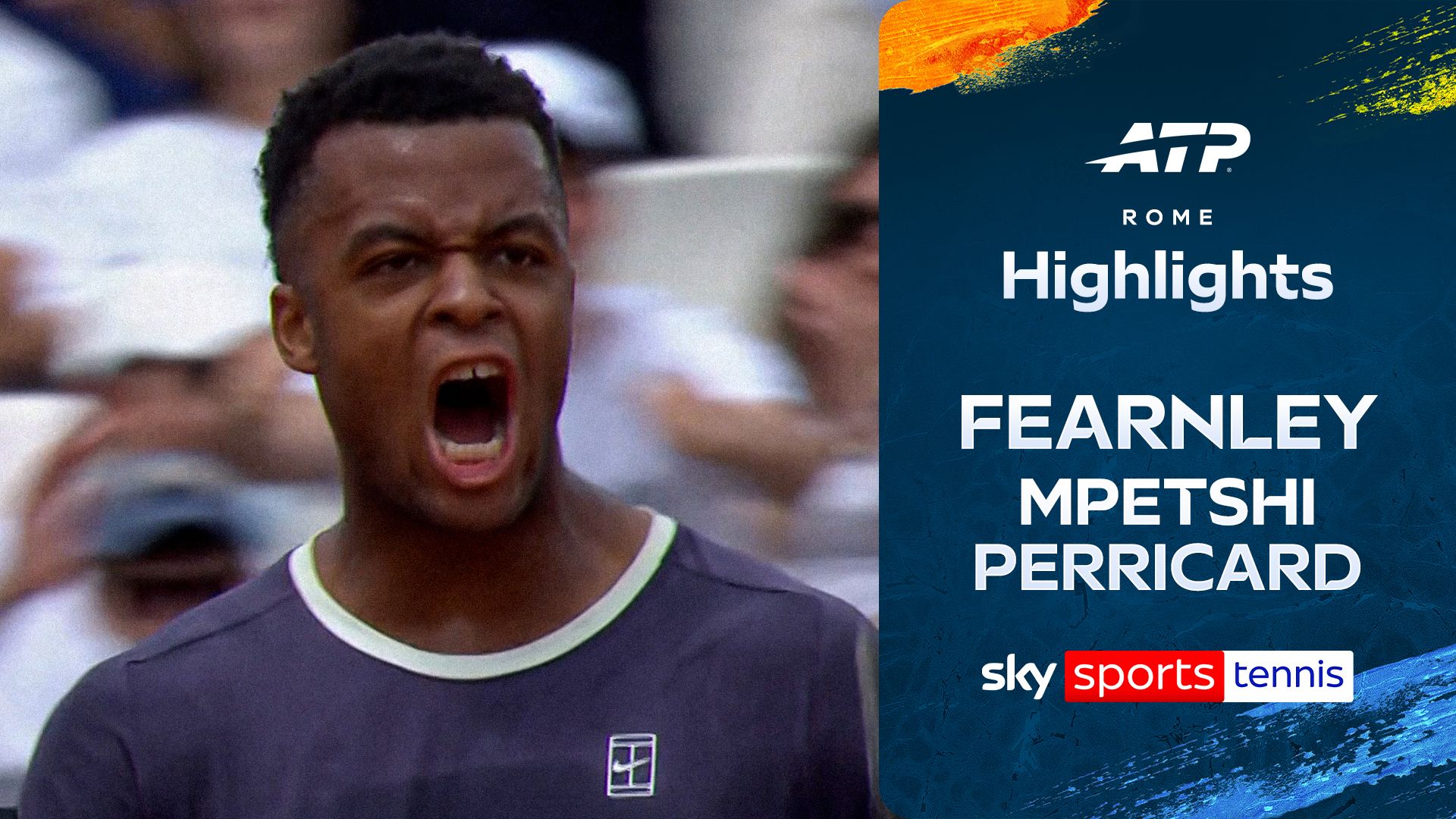 Italian Open: British no. 3 Fearnley sent home early by Mpetshi Perricard