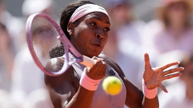 Defending champion Coco Gauff lost in three sets