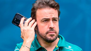 Fernando Alonso's Aston Martin contract expires at the end of this season
