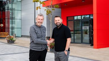 Stephen Torpey (right) became Manchester United's academy director in September